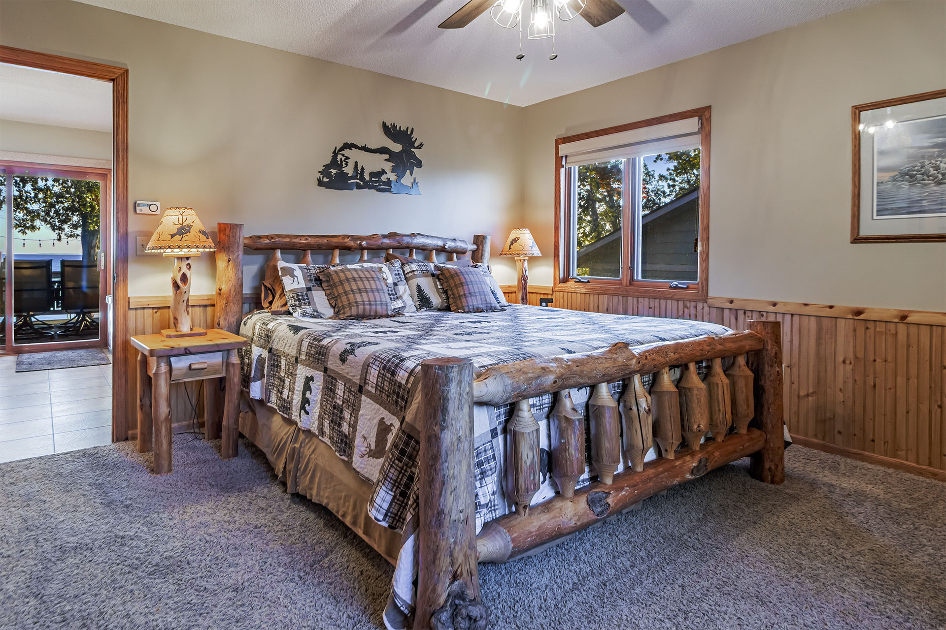 Loon Lodge Leech Lake – Bedroom 1 – p02 Loon Lodge Leech Lake - Bedroom 1 - p02